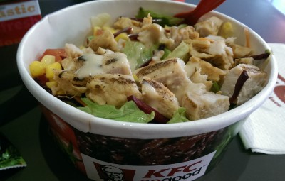 KFC Grilled chicken salad