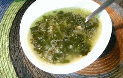 20 minutes Green Soup