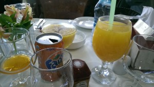 Bonab Restaurant-Tehran-Fresh Orange juice wt Kebab